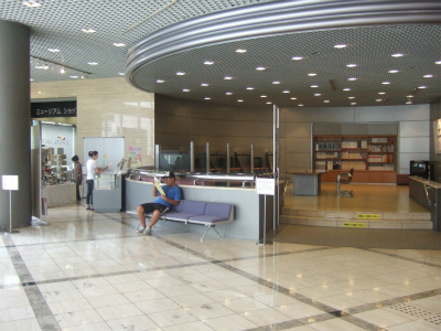 博物館１階展示場